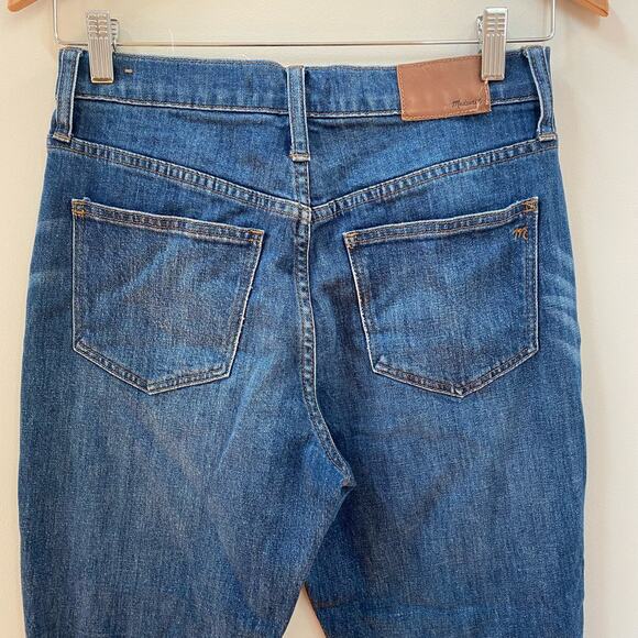Madewell High Rise Slim Boyjean Size 25 Straight Leg Normcore Minimalist - Picture 4 of 7